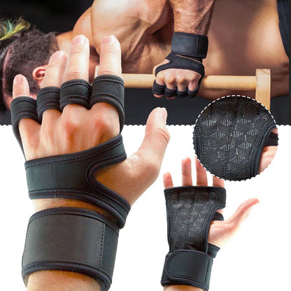 Weightlifting Training Gloves for Men and Women - Fitness, Bodybuilding, and Gymnastics Hand and Wrist Protection