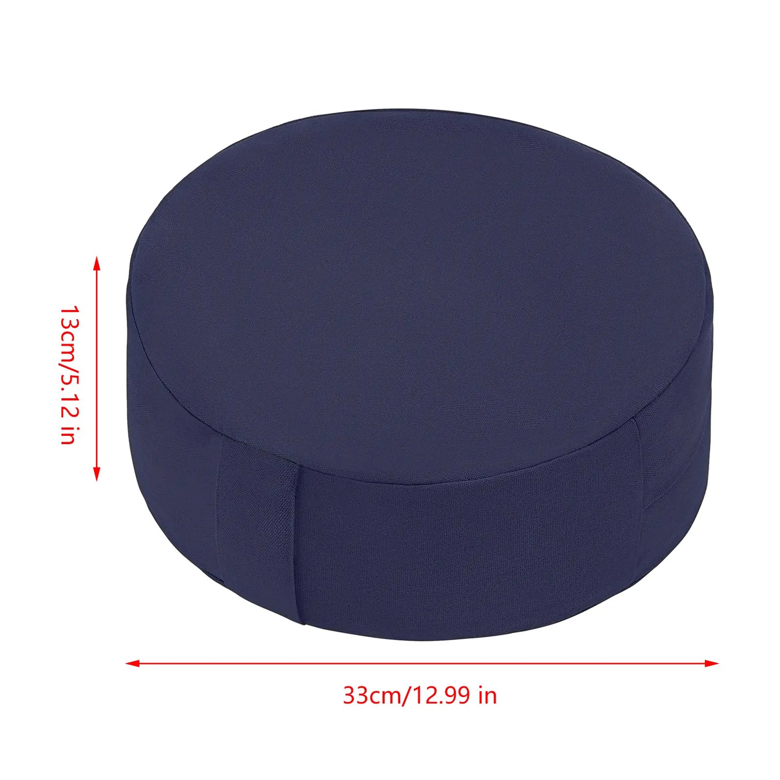 13 Inch Meditation Cushion round Floor Yoga Pillow Comfortable for Sitting on Floor for Indoor Bedroom Living Room Men Women