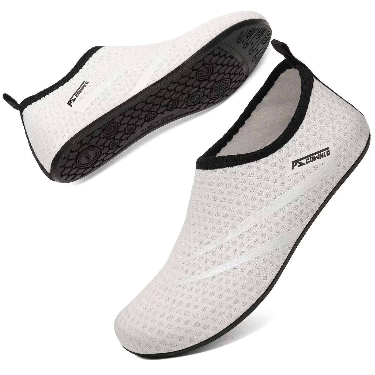 Water Sports Shoes Barefoot Quick-Dry Aqua Yoga Socks Slip-On for Men Women