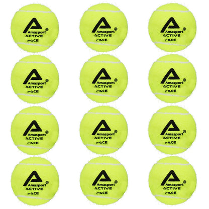 AMASPORT Tennis Balls Practice Training Pressureless High Quality Durable Bouncy Balls for Beginner Tennis Sport