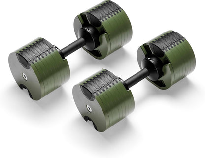 ® Adjustable Dumbbell Set, 5-50 LB or 5-80 LB, Easy Twist 2024-25 Model, All-In-One Weights Set (Pair) for Home, Original Manufacturer