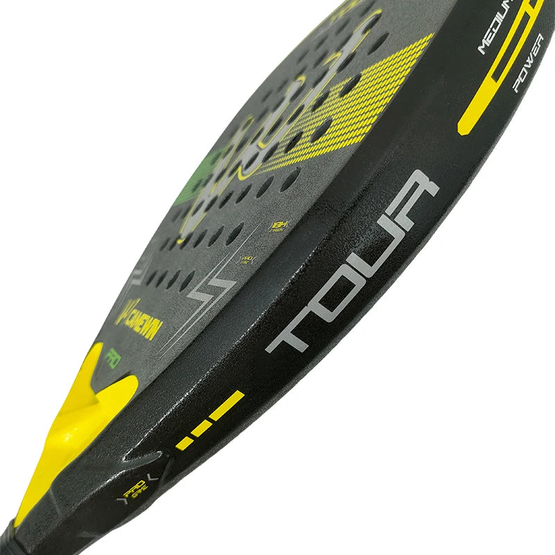 18K Carbon Fiber Padel Racket Paddle Racket EVA Elastic Memory Foam Core Lightweight Tennis Racket Carbon Fiber Padel Racket
