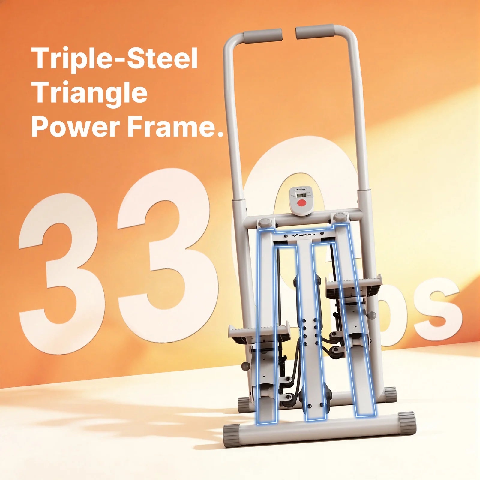 Folding Vertical Stair Stepper