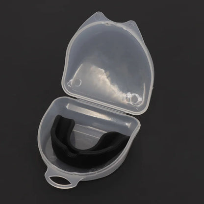 1 Pcs Tooth Guard Silicone Protector Night Mouth Tray for Bruxism Grinding Whitening Boxing Protection Free Shaping