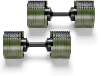 ® Adjustable Dumbbell Set, 5-50 LB or 5-80 LB, Easy Twist 2024-25 Model, All-In-One Weights Set (Pair) for Home, Original Manufacturer