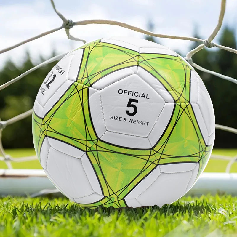 Size 5 Soccer Ball Official PU Classic Soccer Wear Resistant Outdoor Sports Football