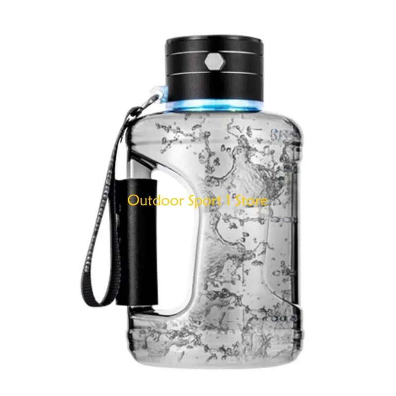 A0KA Rechargeable Hydrogen Water Bottle, 1.5L Large Hydrogen Water Bottle Generator, Ions Water Bottle Improve Water Quality