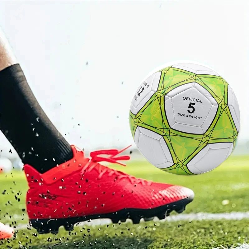 Size 5 Soccer Ball Official PU Classic Soccer Wear Resistant Outdoor Sports Football