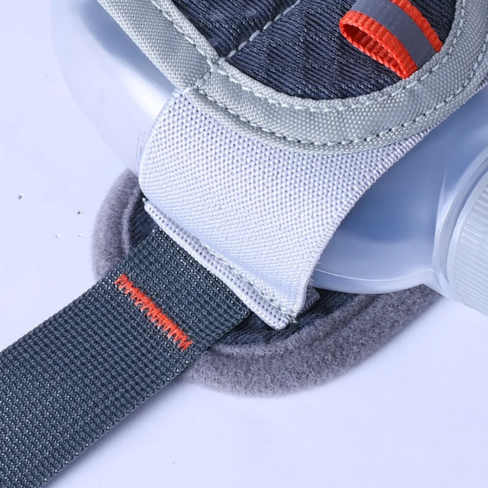 E882 Marathon Jogging Cycling Running Hydration Belt Waist Bag Pouch Fanny Pack Phone Holder with 170Ml Water Bottles