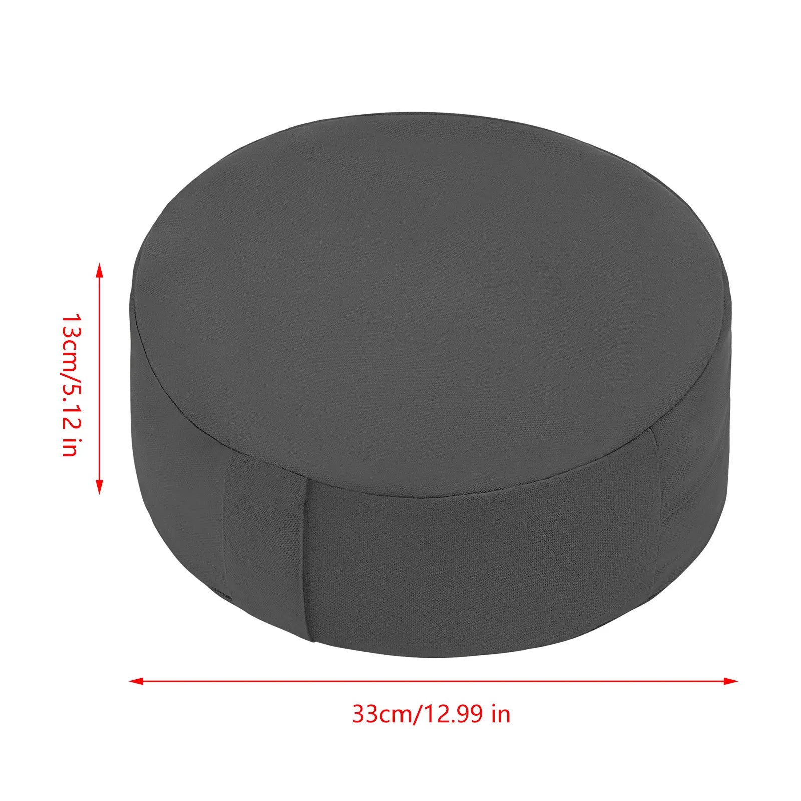 13 Inch Meditation Cushion round Floor Yoga Pillow Comfortable for Sitting on Floor for Indoor Bedroom Living Room Men Women