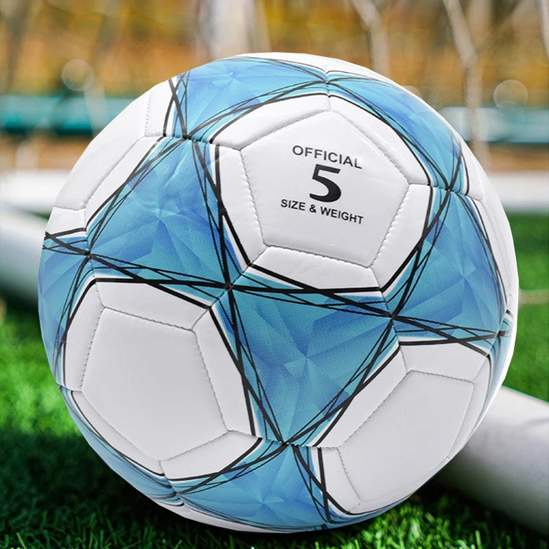 Size 5 Soccer Ball Official PU Classic Soccer Wear Resistant Outdoor Sports Football