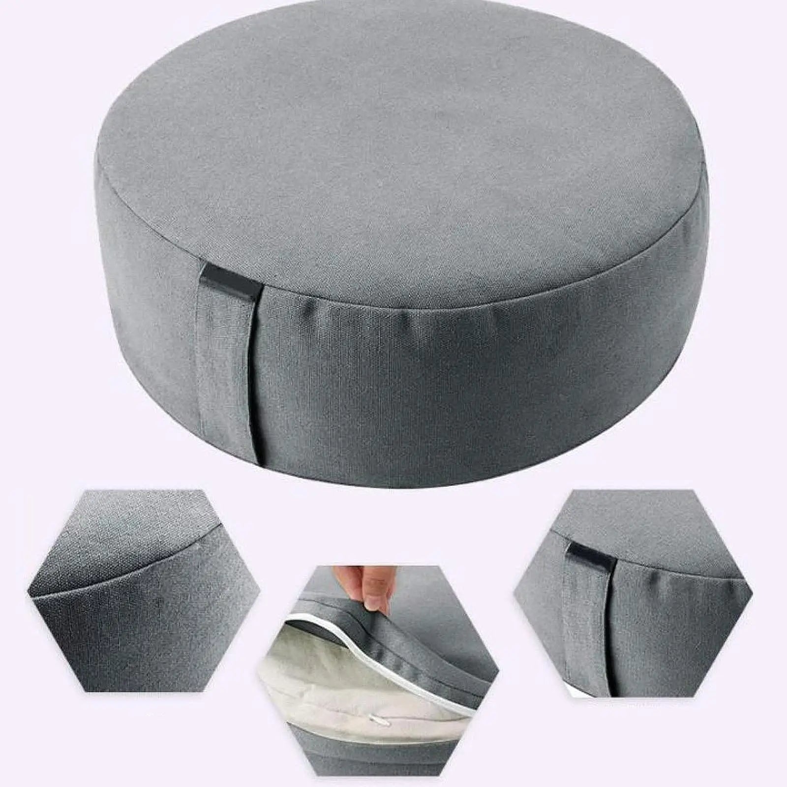 Meditation Cushion Soft Comfortable 13 Inch with Removable Cover Floor Seat Cushion for Relaxation Bedroom Balcony Indoor Home