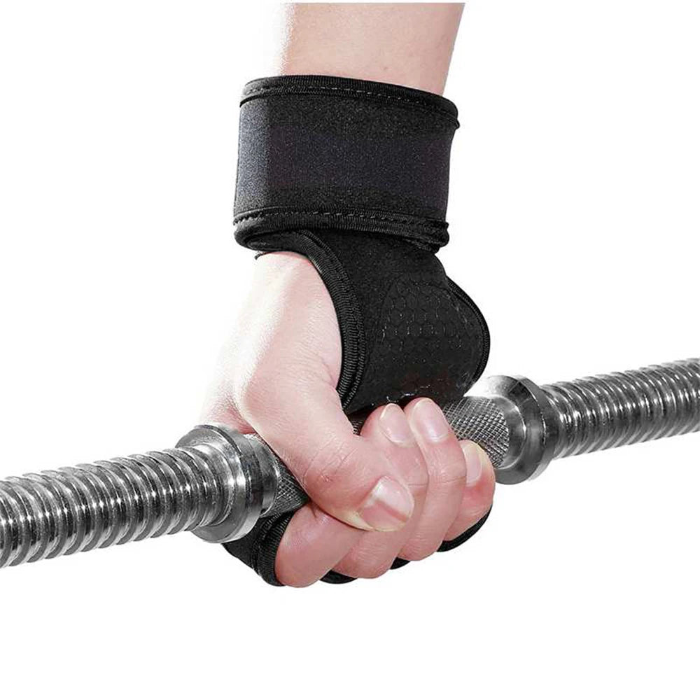 Weightlifting Training Gloves Fitness Sports Body Building Gym Hand Wrist Palm Protector Gloves MTB Cycling Gloves for Men Women