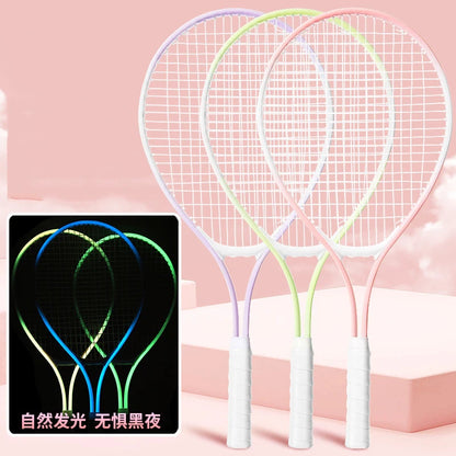 25 Inch Tennis Racket, Children'S Tennis Racket Set, Youth Primary and Secondary School Sports Training Racket,For All Age