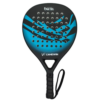 Padel Racket Paddle Racket 100% Carbon EVA Elastic Memory Foam Core Lightweight Thick Tennis Racket Carbon Fiber Padel Racket