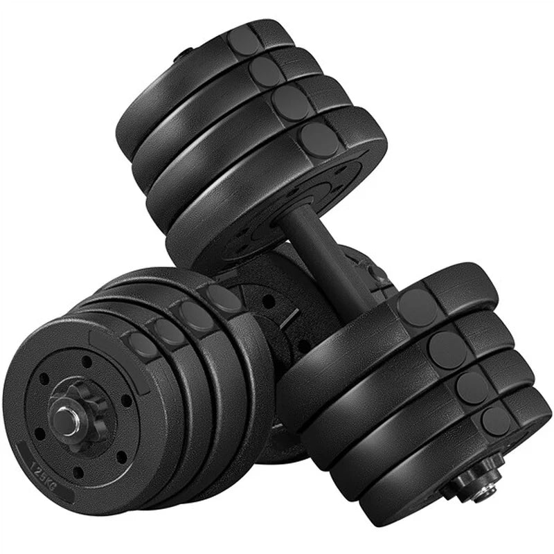 30KG Adjustable Dumbbell Set Gym Hand Weights for Home Gym Fitness Set of 2