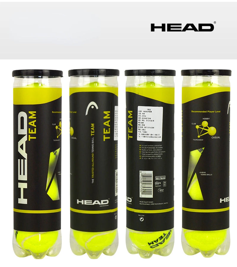 2024 Original  Tennis Balls Competition Training Tennis Ball TEAM High Elastic Resistance  TOUR Tennis Ball 3B 4B 1 Tube