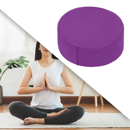 13 Inch Meditation Cushion round Floor Yoga Pillow Comfortable for Sitting on Floor for Indoor Bedroom Living Room Men Women