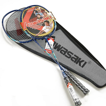 Badminton Set with 2 Badminton Rackets, 3 Shuttlecocks, and Carrying Badminton Bag Suit for Badminton Practice