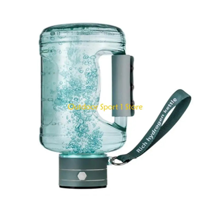 A0KA Rechargeable Hydrogen Water Bottle, 1.5L Large Hydrogen Water Bottle Generator, Ions Water Bottle Improve Water Quality
