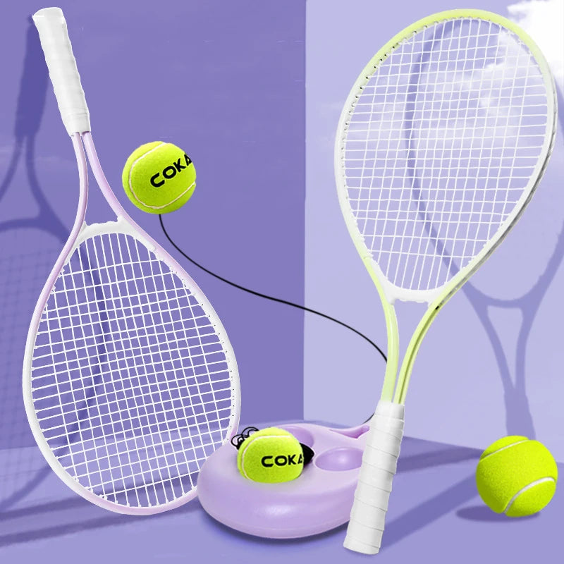 25 Inch Tennis Racket, Children'S Tennis Racket Set, Youth Primary and Secondary School Sports Training Racket,For All Age