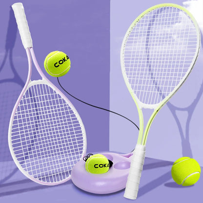 25 Inch Tennis Racket, Children'S Tennis Racket Set, Youth Primary and Secondary School Sports Training Racket,For All Age