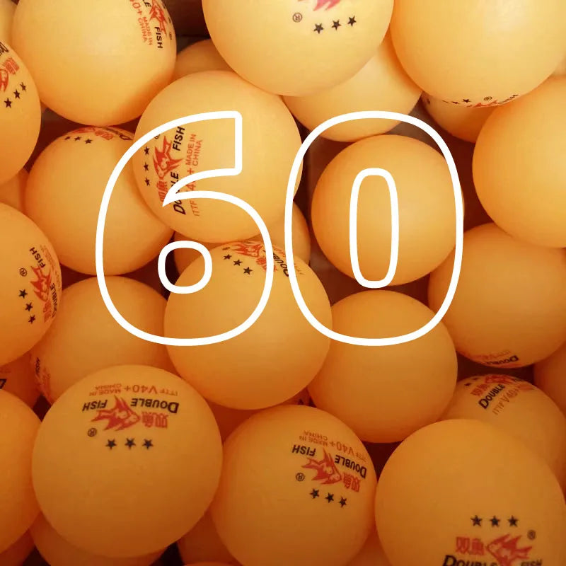 Genuine  V40+ 3 Star 30Pcs Ping Pong Ball Seamed ABS New Material Table Tennis Balls ITTF Standard Ping Pong Balls