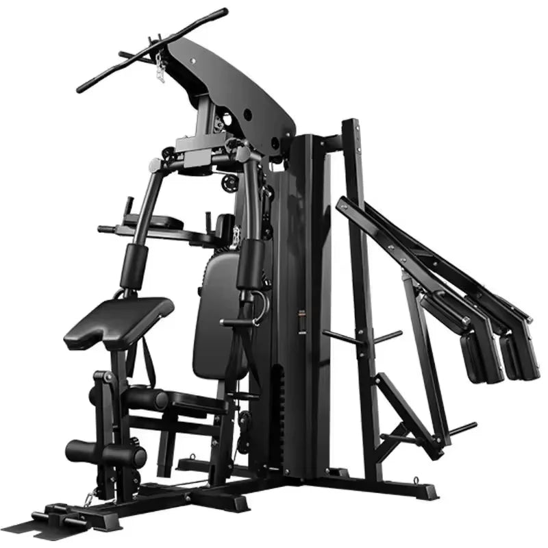 Factory Wholesale Exercise Commercial Machine Free Weight Multi Function Fitness Equipment 3 Power Station Home Gym