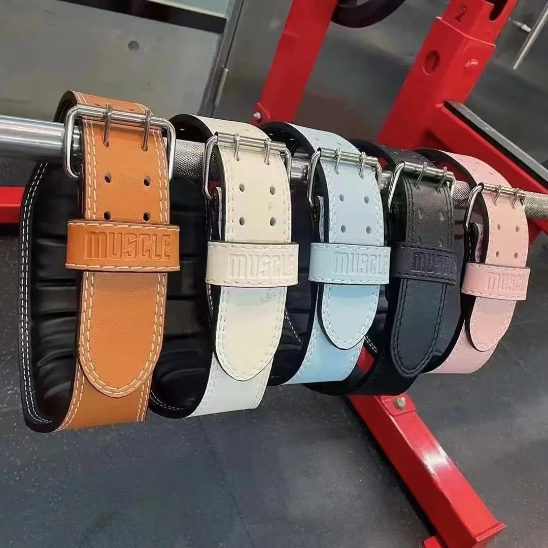 Weight Lifting Belts for Men Women,Bodybuilding Gym Fitness Squats Belt Back Support for Powerlifting, Cross Training, Workout