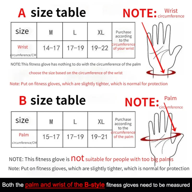Weightlifting Training Gloves for Men and Women - Fitness, Bodybuilding, and Gymnastics Hand and Wrist Protection