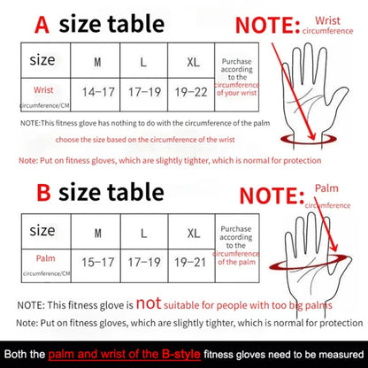Weightlifting Training Gloves for Men and Women - Fitness, Bodybuilding, and Gymnastics Hand and Wrist Protection