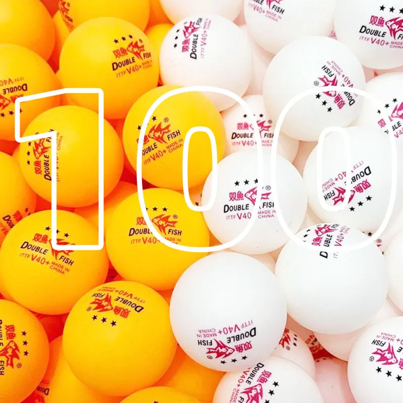Genuine  V40+ 3 Star 30Pcs Ping Pong Ball Seamed ABS New Material Table Tennis Balls ITTF Standard Ping Pong Balls