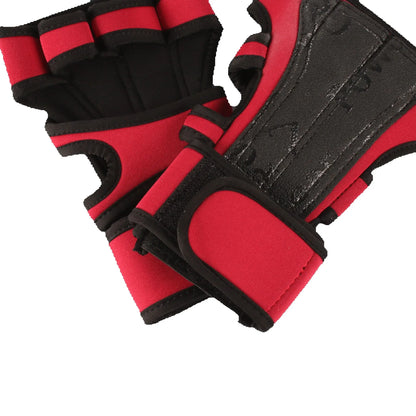 Weight Lifting Training Gloves, Anti-Slip Weightlifting Gloves, Cross Training, Hand Support &Powerlifting&Deadlift