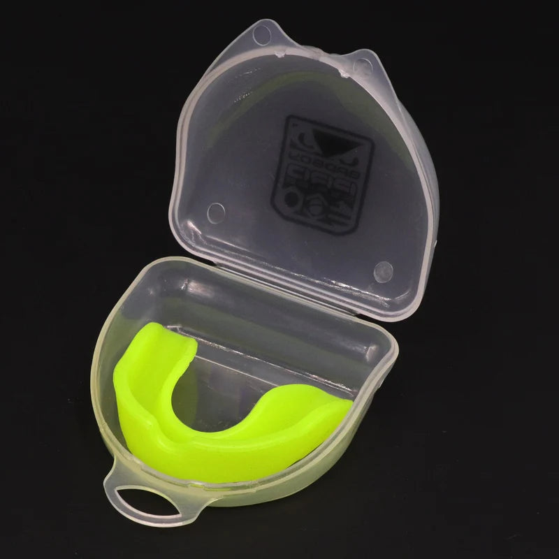 1 Pcs Tooth Guard Silicone Protector Night Mouth Tray for Bruxism Grinding Whitening Boxing Protection Free Shaping