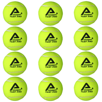 AMASPORT Tennis Balls Practice Training Pressureless High Quality Durable Bouncy Balls for Beginner Tennis Sport