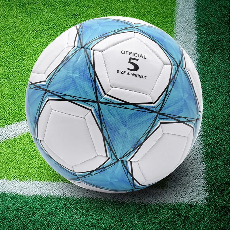 Size 5 Soccer Ball Official PU Classic Soccer Wear Resistant Outdoor Sports Football