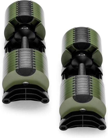 ® Adjustable Dumbbell Set, 5-50 LB or 5-80 LB, Easy Twist 2024-25 Model, All-In-One Weights Set (Pair) for Home, Original Manufacturer