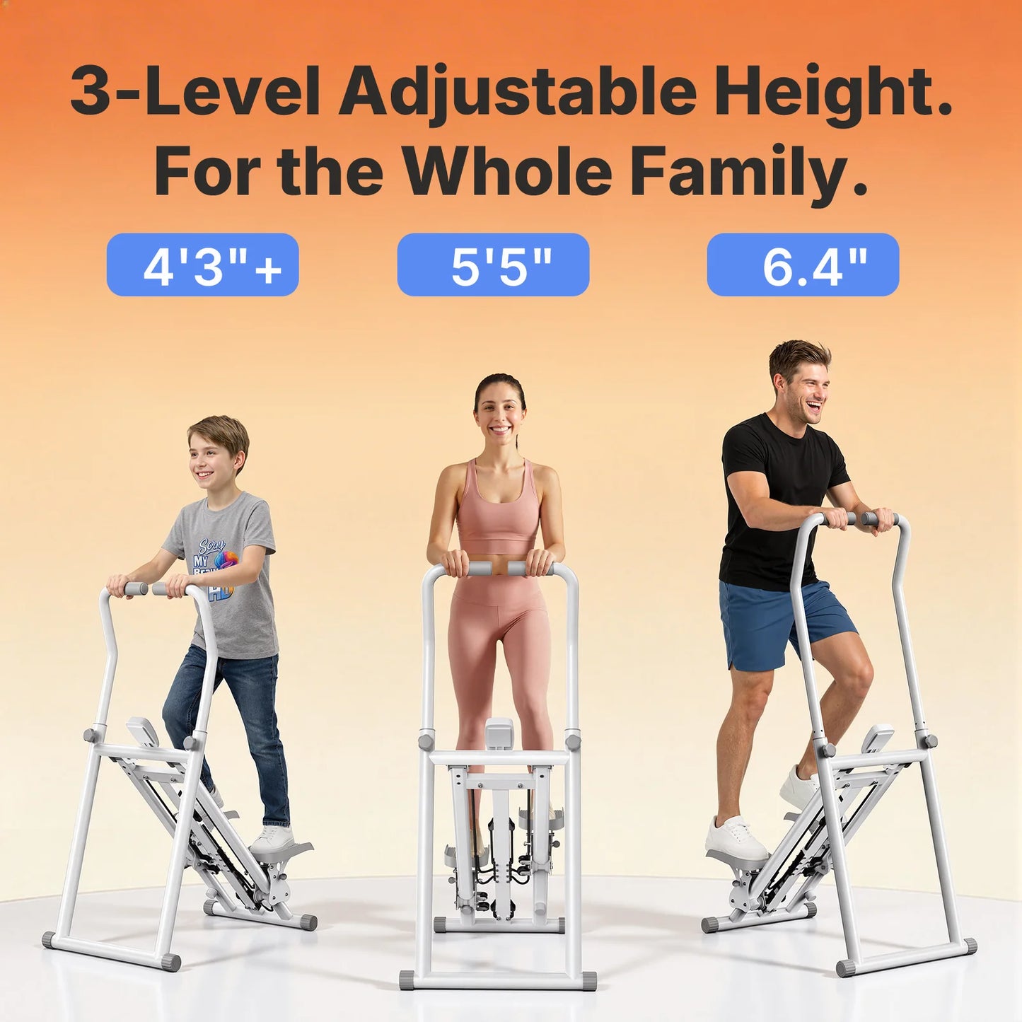 Folding Vertical Stair Stepper