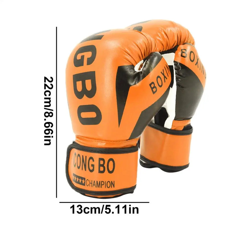 1 Pair Punching Training Workout Fight Exercise Mitts Kids Leather Boxing Gloves Kids Children Train Gym Glove Hand Protector