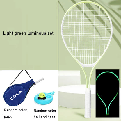 25 Inch Tennis Racket, Children'S Tennis Racket Set, Youth Primary and Secondary School Sports Training Racket,For All Age
