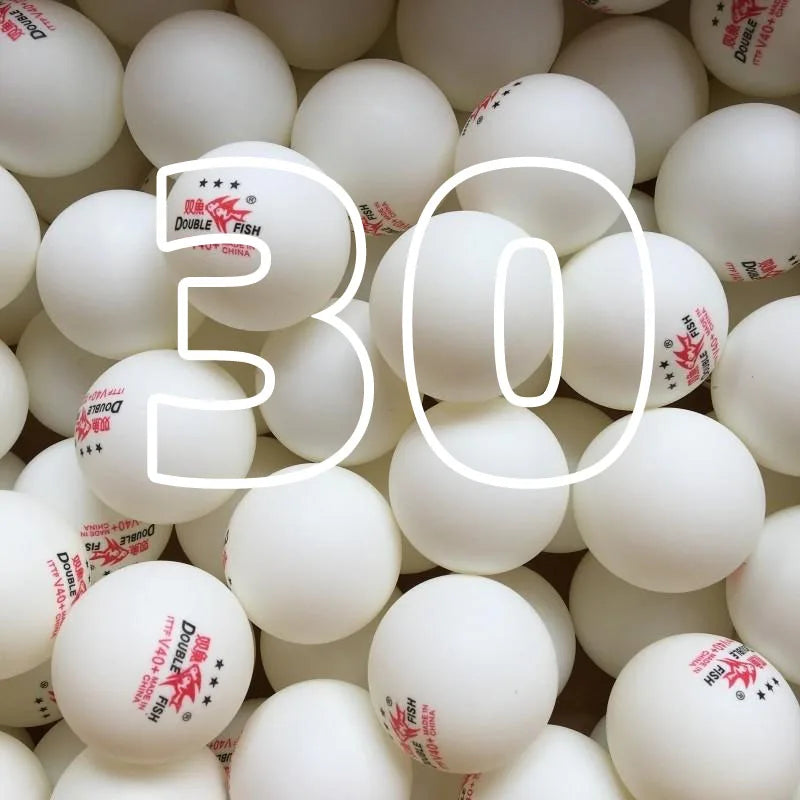 Genuine  V40+ 3 Star 30Pcs Ping Pong Ball Seamed ABS New Material Table Tennis Balls ITTF Standard Ping Pong Balls